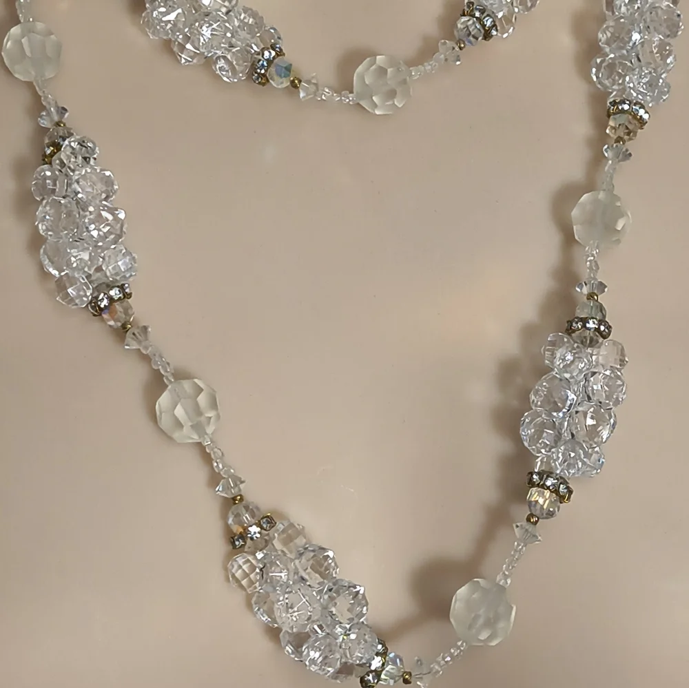Vintage Vendome Crystal Necklace – 45 inches - Picture 3 of 7
